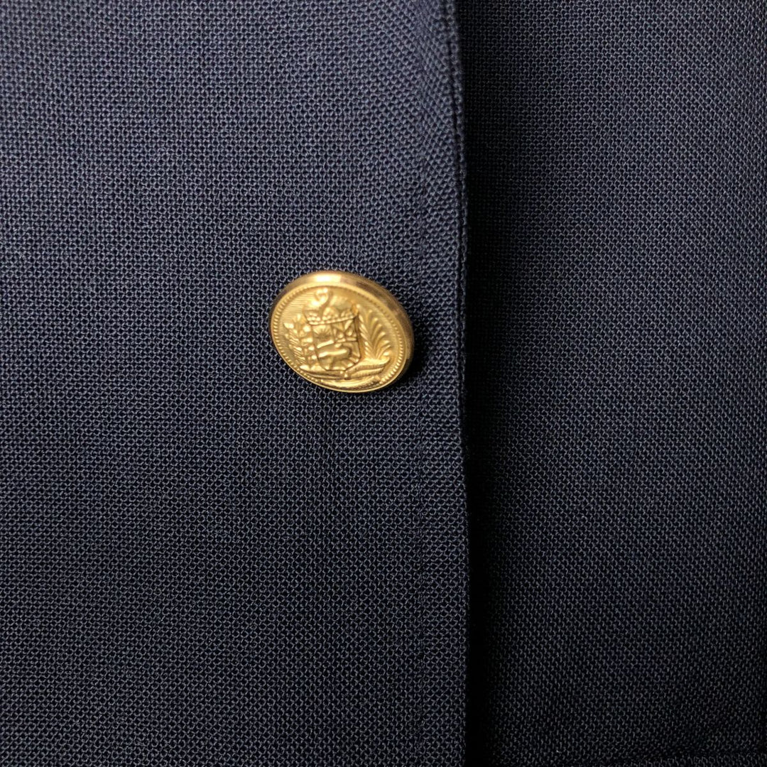 Hardwick Clothes Remake Navy Blazer, Tailored Jacket, Made in USA, Men's Size Medium unclear navy blue type Vintage Second Hand
