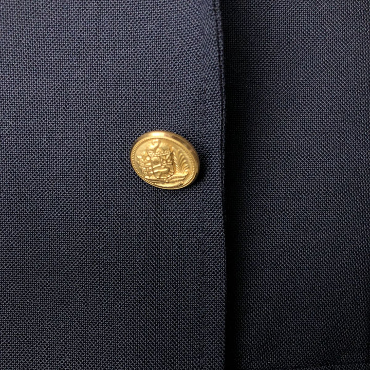 Hardwick Clothes Remake Navy Blazer, Tailored Jacket, Made in USA, Men's Size Medium unclear navy blue type Vintage Second Hand