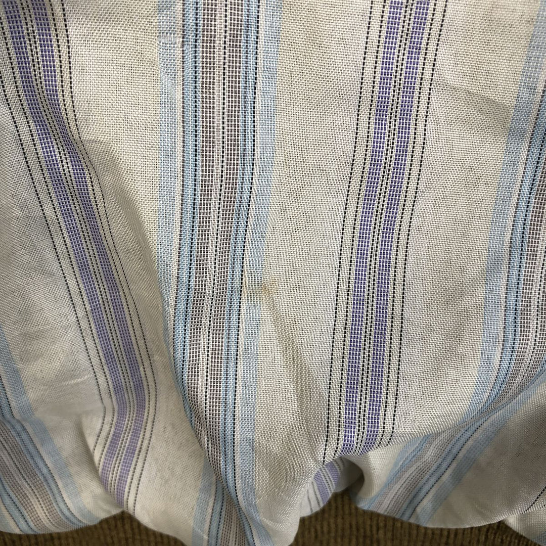 itallo suede leather blouson, men's size L genuine leather ocher yellow type Vintage Second Hand