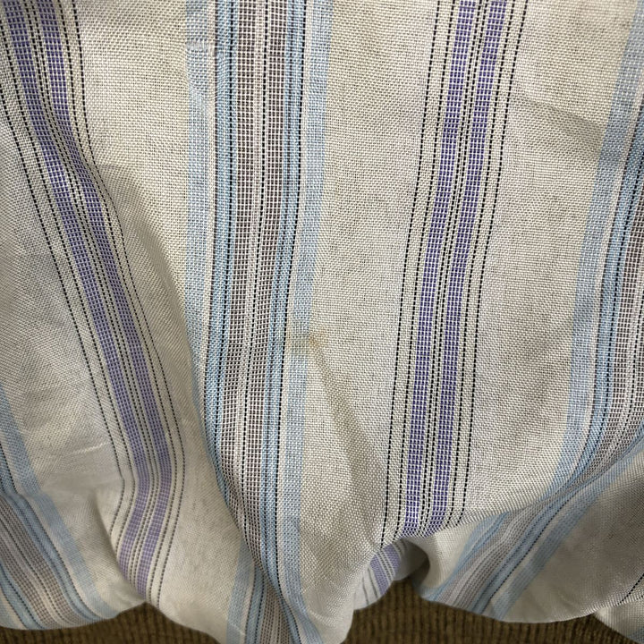 itallo suede leather blouson, men's size L genuine leather ocher yellow type Vintage Second Hand