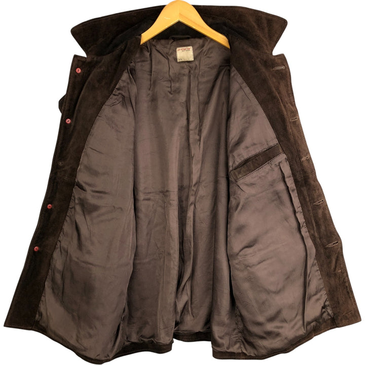 90'S Levi's Red Tab suede leather jacket, men's size XL, vintage genuine leather brown type Vintage Second Hand