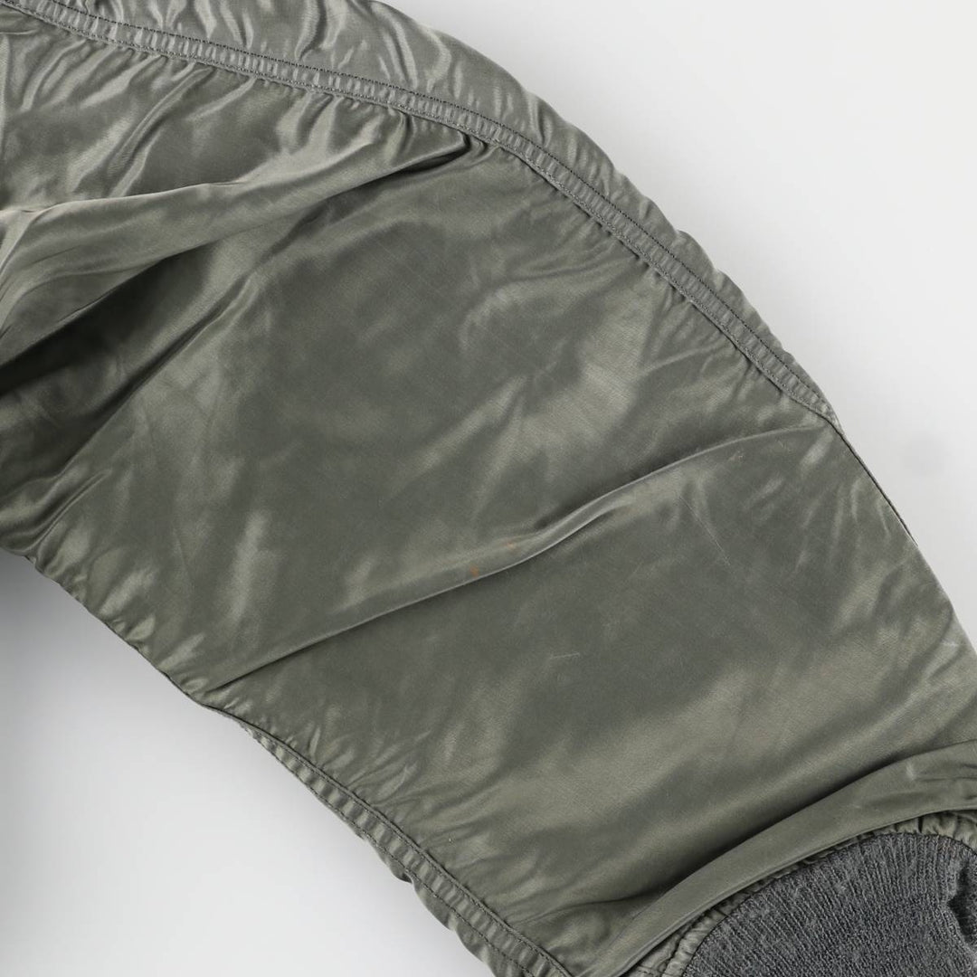 Civilian Alpha L-2B Type Military Flight Jacket, Men's Size Medium, Vintage unclear Khaki type Vintage Second Hand