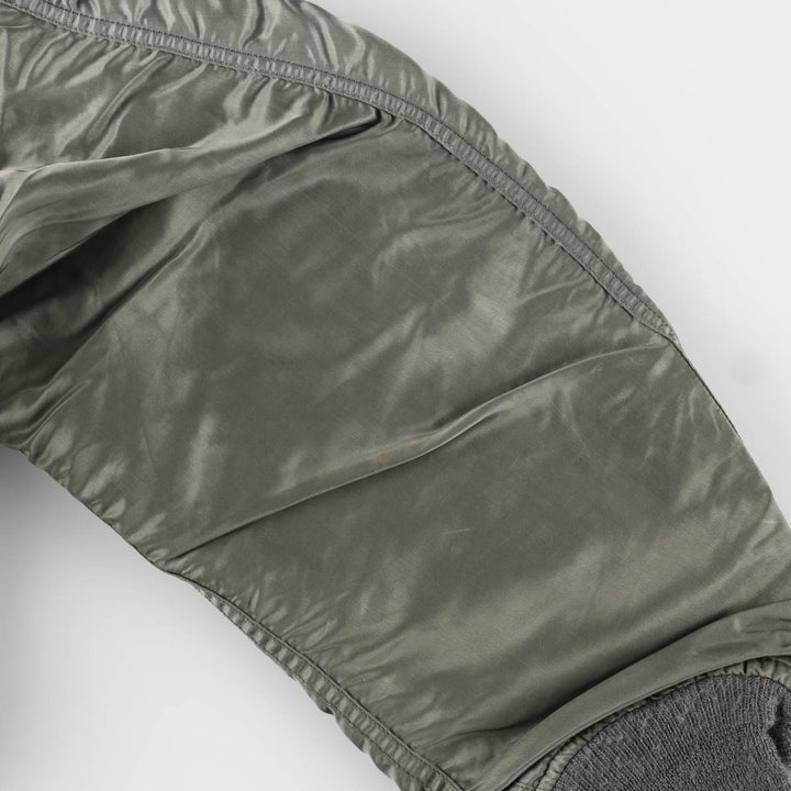 Civilian Alpha L-2B Type Military Flight Jacket, Men's Size Medium, Vintage unclear Khaki type Vintage Second Hand