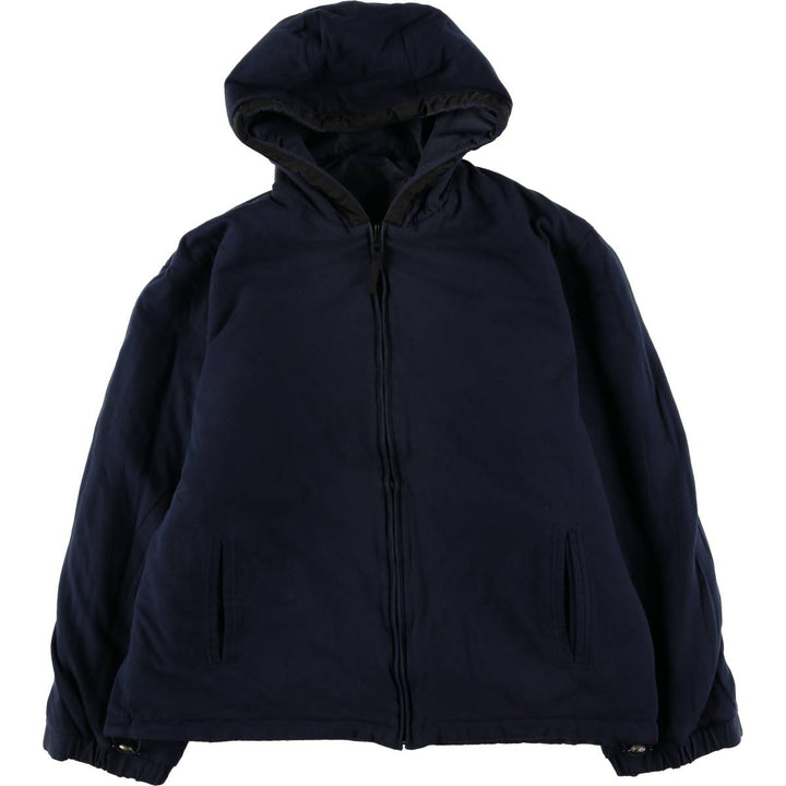 Ralph Lauren POLO by Ralph Lauren reversible padded puffer jacket, men's size L Nylon navy blue type Vintage Second Hand