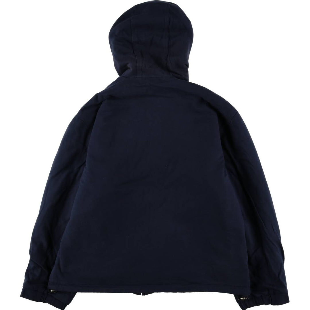 Ralph Lauren POLO by Ralph Lauren reversible padded puffer jacket, men's size L Nylon navy blue type Vintage Second Hand