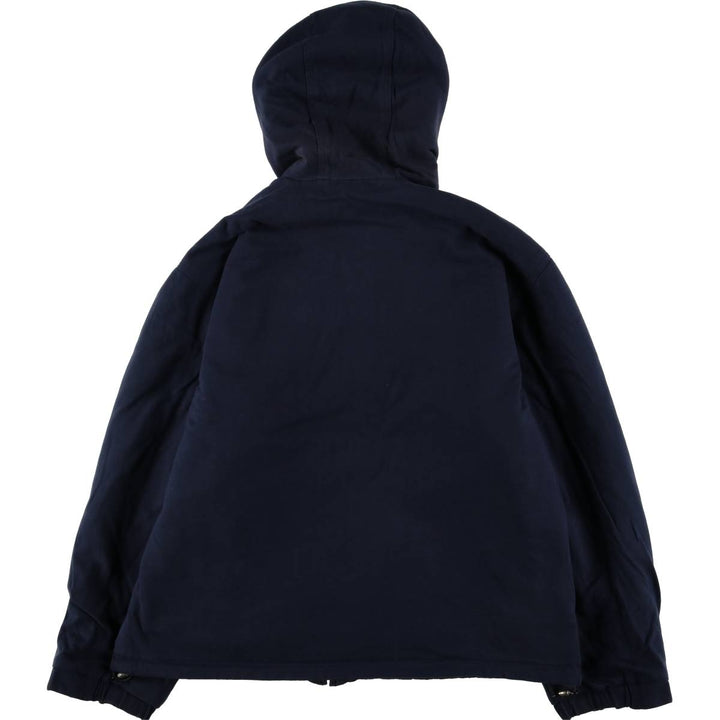 Ralph Lauren POLO by Ralph Lauren reversible padded puffer jacket, men's size L Nylon navy blue type Vintage Second Hand