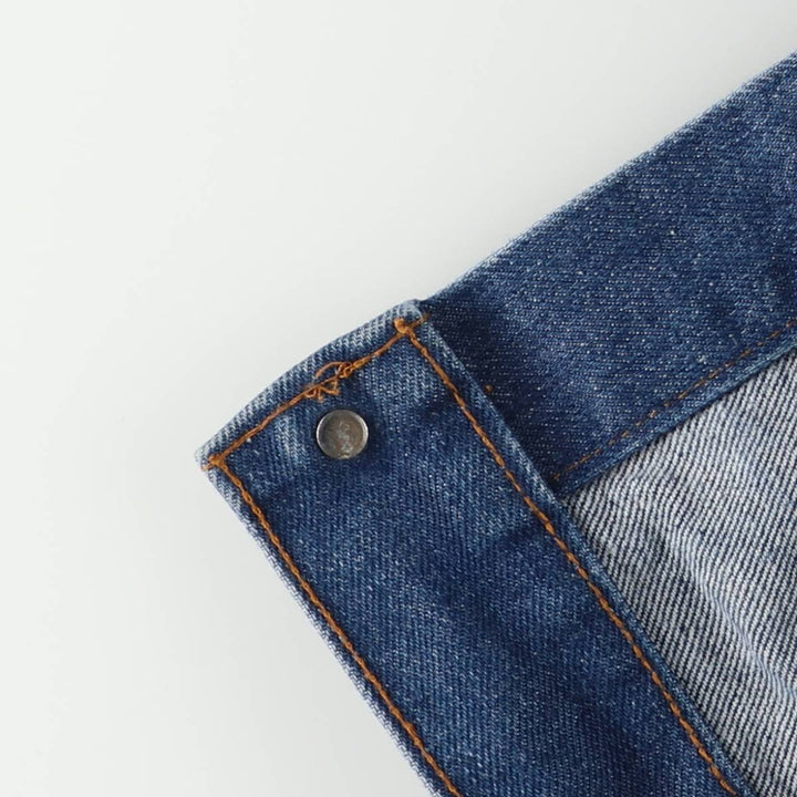 90'S Levi's 70505-0217 Denim Jacket, Made in USA, Men's Size XL, Vintage cotton blue type Vintage Second Hand