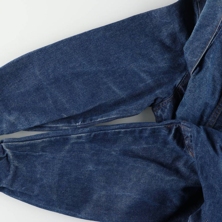 90'S Levi's 70505-0217 Denim Jacket, Made in USA, Men's Size XL, Vintage cotton blue type Vintage Second Hand