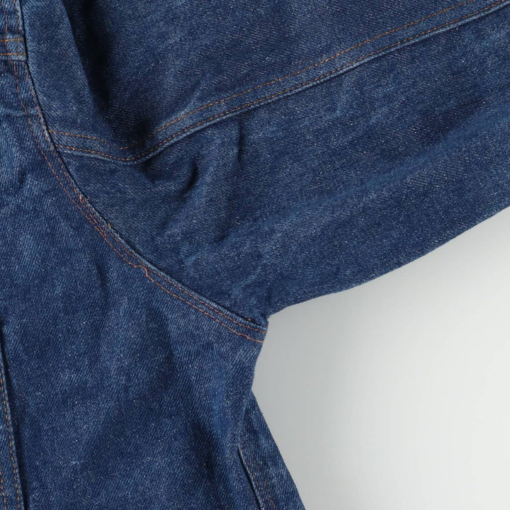 90'S Levi's 70505-0217 Denim Jacket, Made in USA, Men's Size XL, Vintage cotton blue type Vintage Second Hand