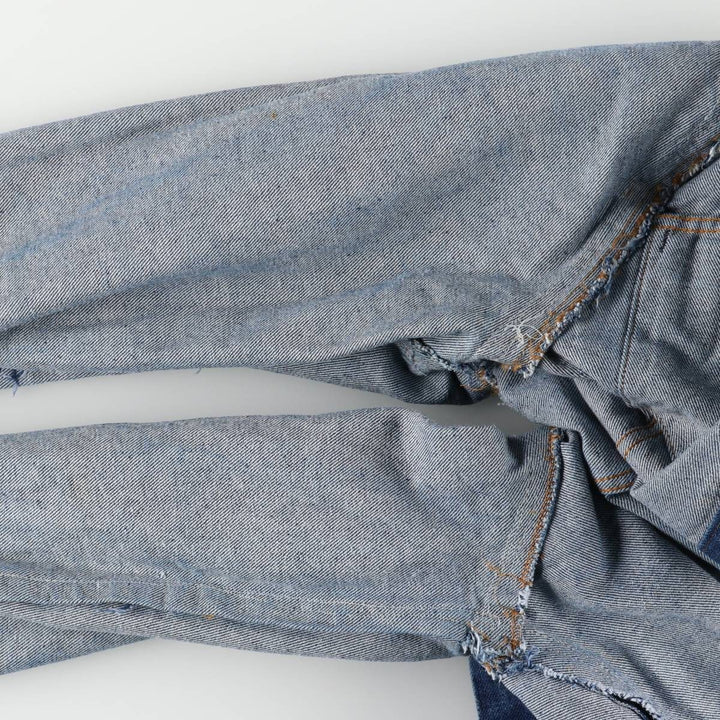 90'S Levi's 70505-0217 Denim Jacket, Made in USA, Men's Size XL, Vintage cotton blue type Vintage Second Hand