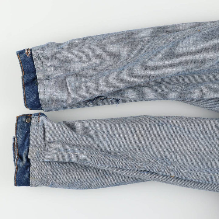 90'S Levi's 70505-0217 Denim Jacket, Made in USA, Men's Size XL, Vintage cotton blue type Vintage Second Hand