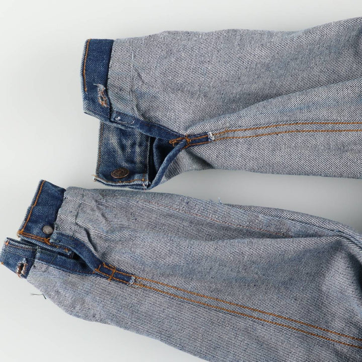 90'S Levi's 70505-0217 Denim Jacket, Made in USA, Men's Size XL, Vintage cotton blue type Vintage Second Hand