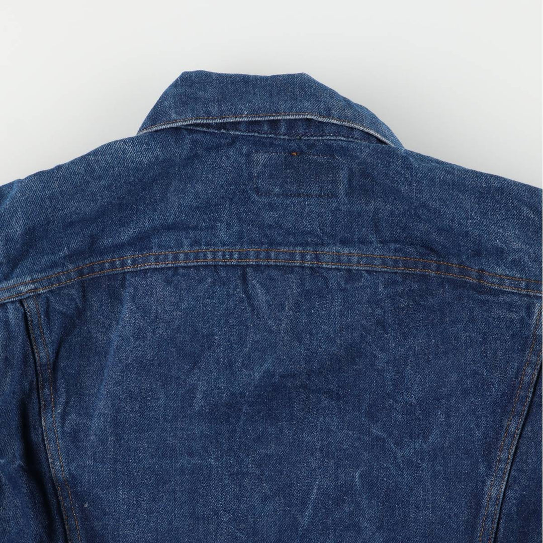 90'S Levi's 70505-0217 Denim Jacket, Made in USA, Men's Size XL, Vintage cotton blue type Vintage Second Hand