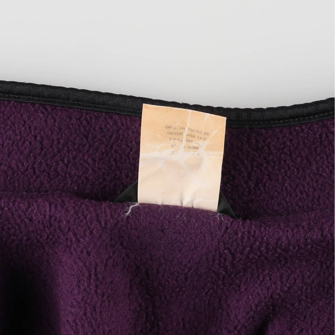 90'S REI Fleece Jacket, Made in USA, Men's Size Medium, Vintage polyester purple type Vintage Second Hand