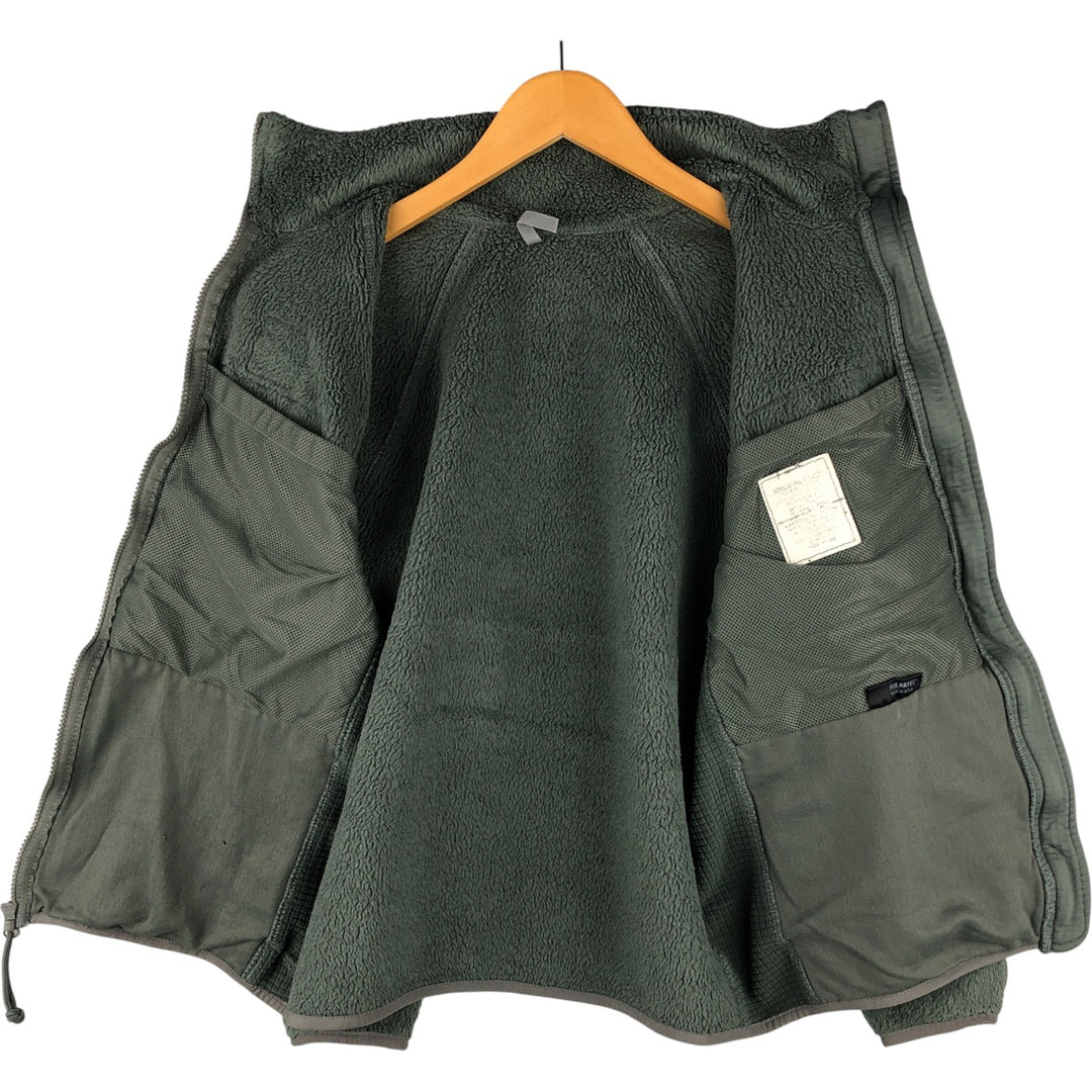 ECWCS GEN3 LEVEL3 Fleece Jacket, Made in USA, Small Regular, Men's Size Small unclear Khaki type Vintage Second Hand