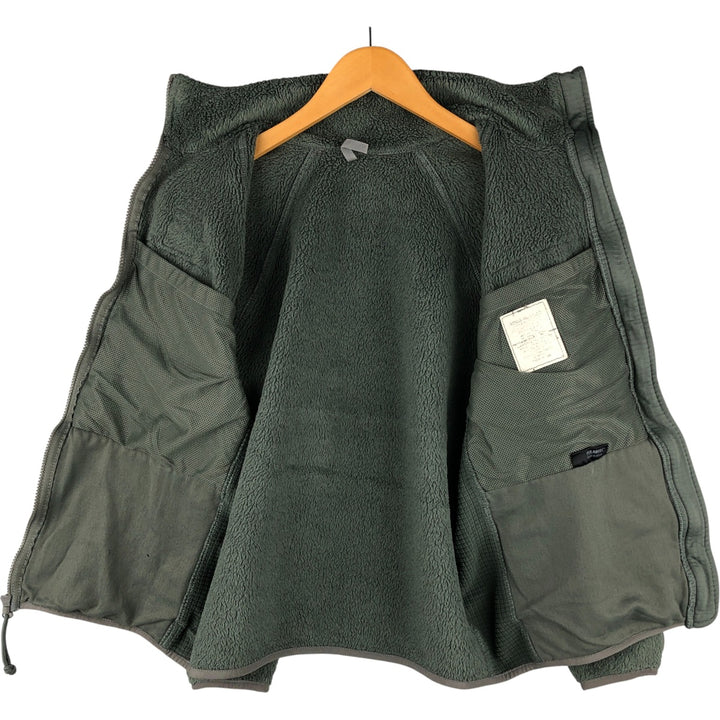 ECWCS GEN3 LEVEL3 Fleece Jacket, Made in USA, Small Regular, Men's Size Small unclear Khaki type Vintage Second Hand