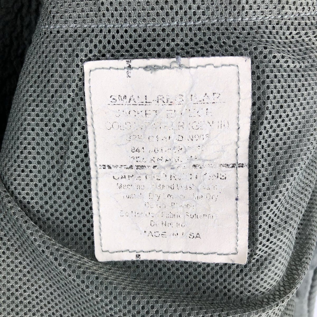 ECWCS GEN3 LEVEL3 Fleece Jacket, Made in USA, Small Regular, Men's Size Small unclear Khaki type Vintage Second Hand