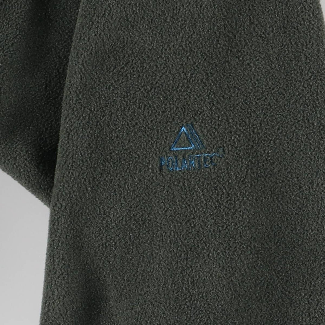 Berghaus fleece jacket, men's size S polyester Green type dark green Vintage Second Hand