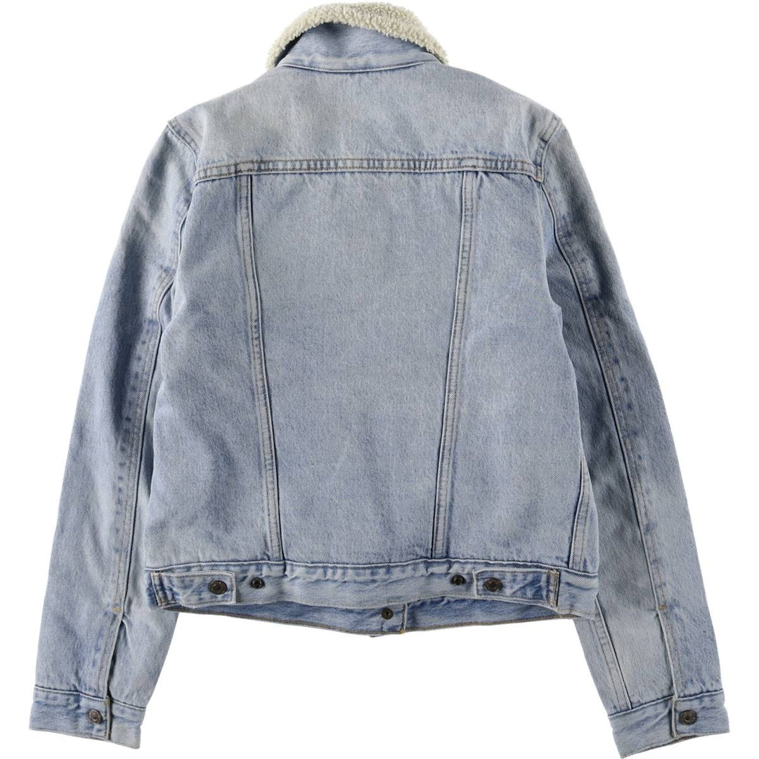Levi's Denim Boa Jacket, Women's Size Small cotton blue type Vintage Second Hand