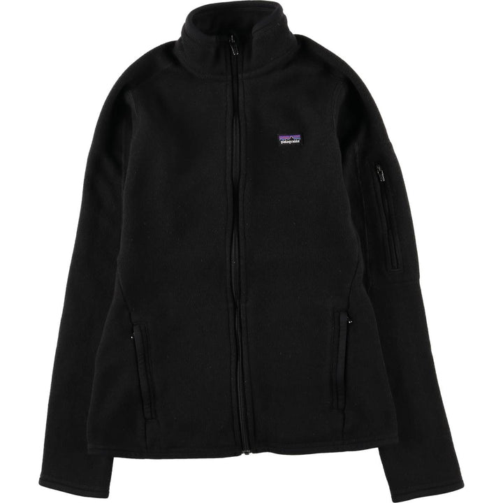 Patagonia 25541FA14 Fleece Jacket, Women's, Size Small polyester black type Vintage Second Hand