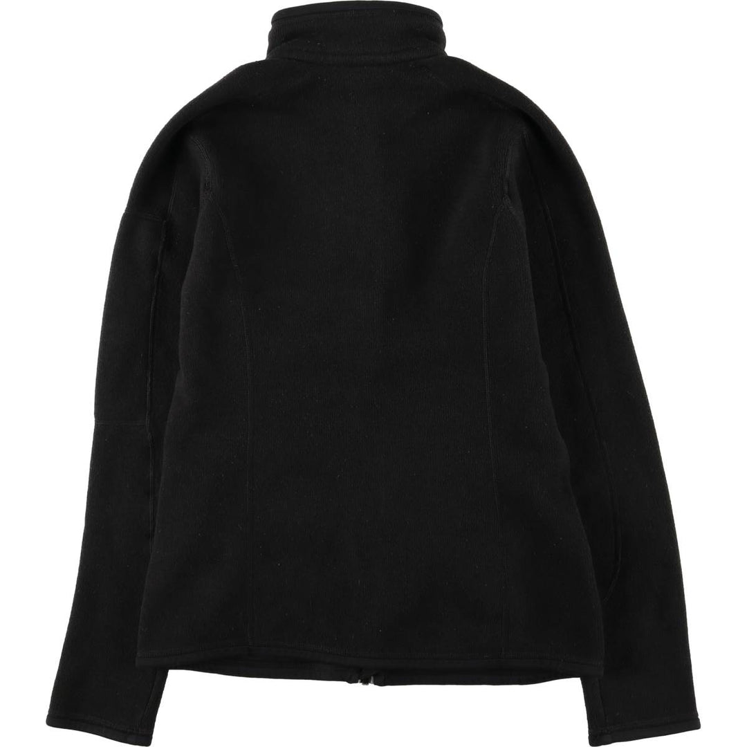 Patagonia 25541FA14 Fleece Jacket, Women's, Size Small polyester black type Vintage Second Hand