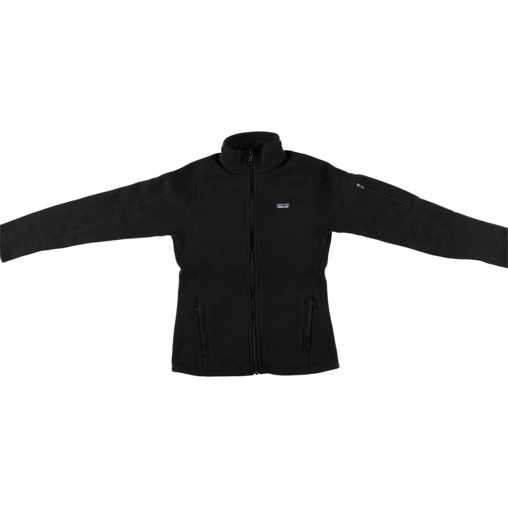 Patagonia 25541FA14 Fleece Jacket, Women's, Size Small polyester black type Vintage Second Hand