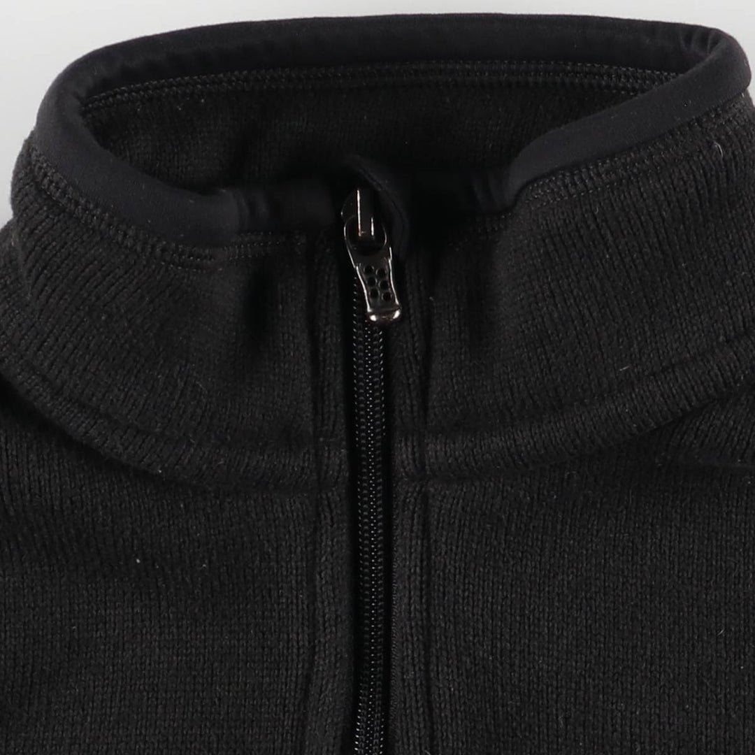 Patagonia 25541FA14 Fleece Jacket, Women's, Size Small polyester black type Vintage Second Hand