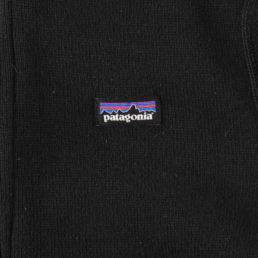 Patagonia 25541FA14 Fleece Jacket, Women's, Size Small polyester black type Vintage Second Hand