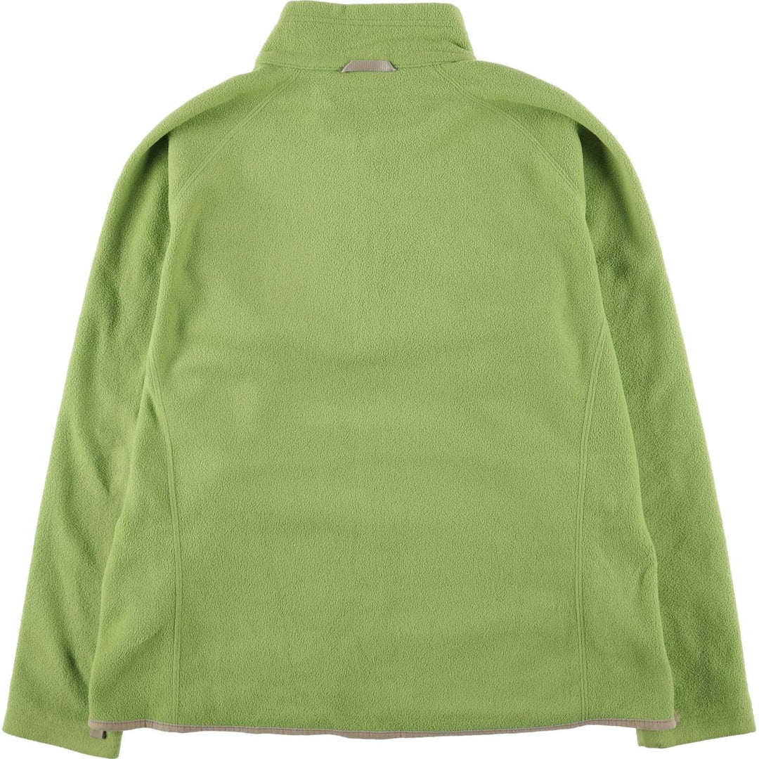 The North Face Women's XL Long Sleeve Fleece Jacket unclear green type yellow green Vintage Second Hand