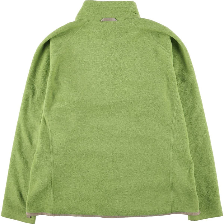 The North Face Women's XL Long Sleeve Fleece Jacket unclear green type yellow green Vintage Second Hand