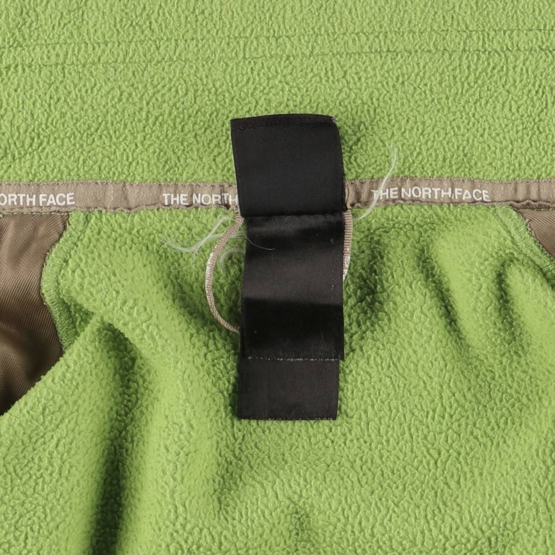 The North Face Women's XL Long Sleeve Fleece Jacket unclear green type yellow green Vintage Second Hand