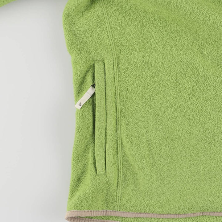 The North Face Women's XL Long Sleeve Fleece Jacket unclear green type yellow green Vintage Second Hand