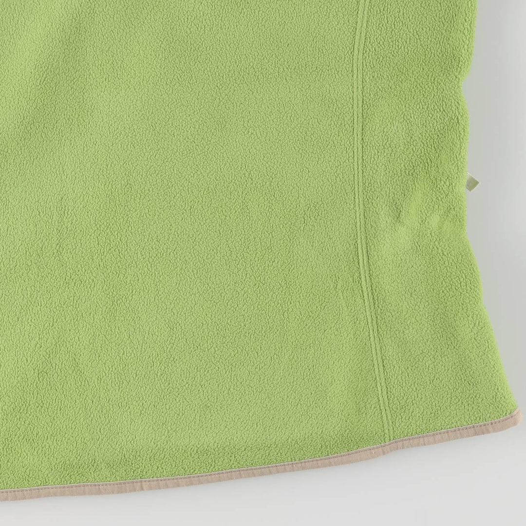 The North Face Women's XL Long Sleeve Fleece Jacket unclear green type yellow green Vintage Second Hand