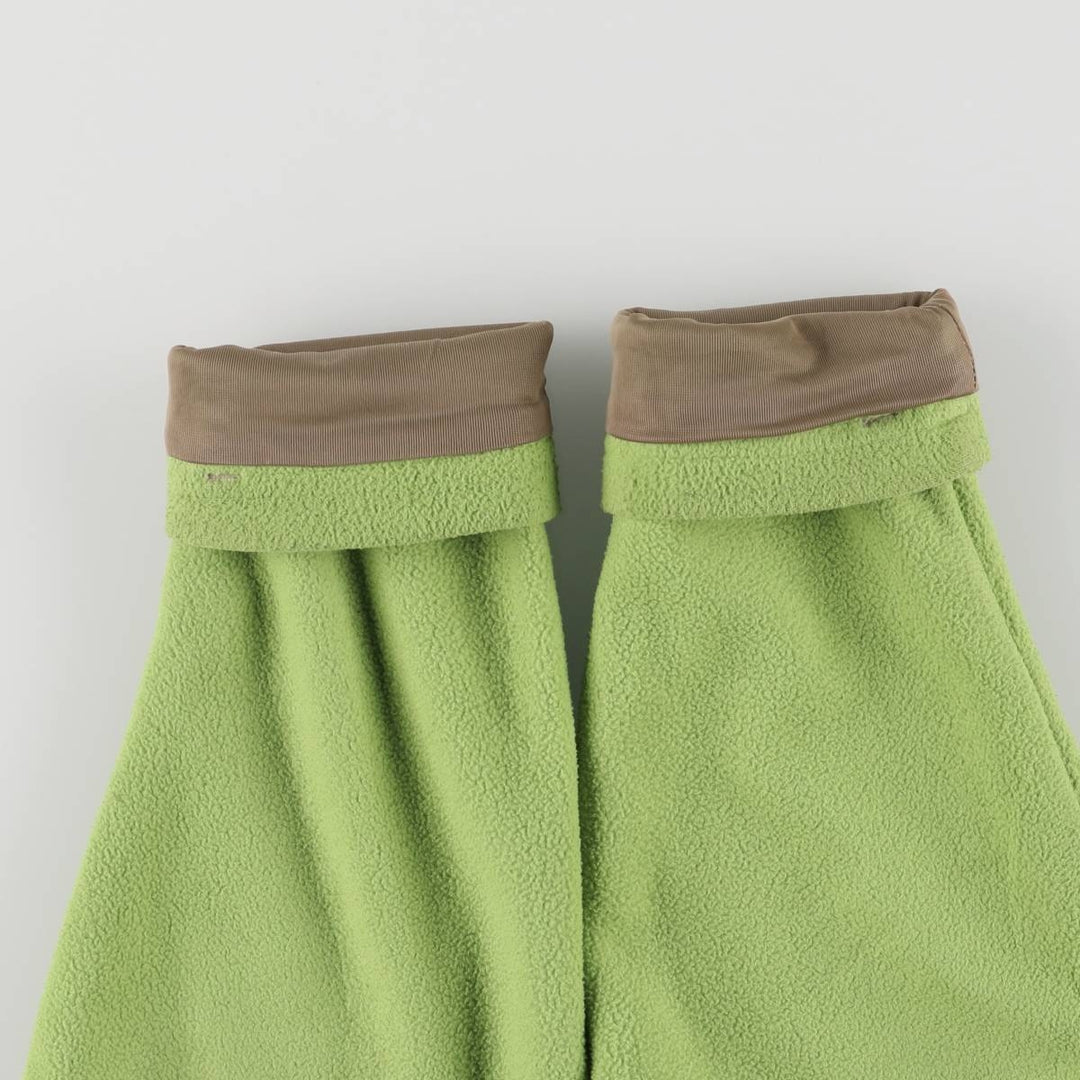 The North Face Women's XL Long Sleeve Fleece Jacket unclear green type yellow green Vintage Second Hand