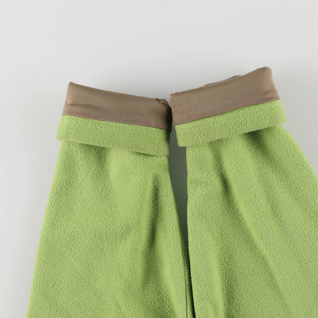 The North Face Women's XL Long Sleeve Fleece Jacket unclear green type yellow green Vintage Second Hand