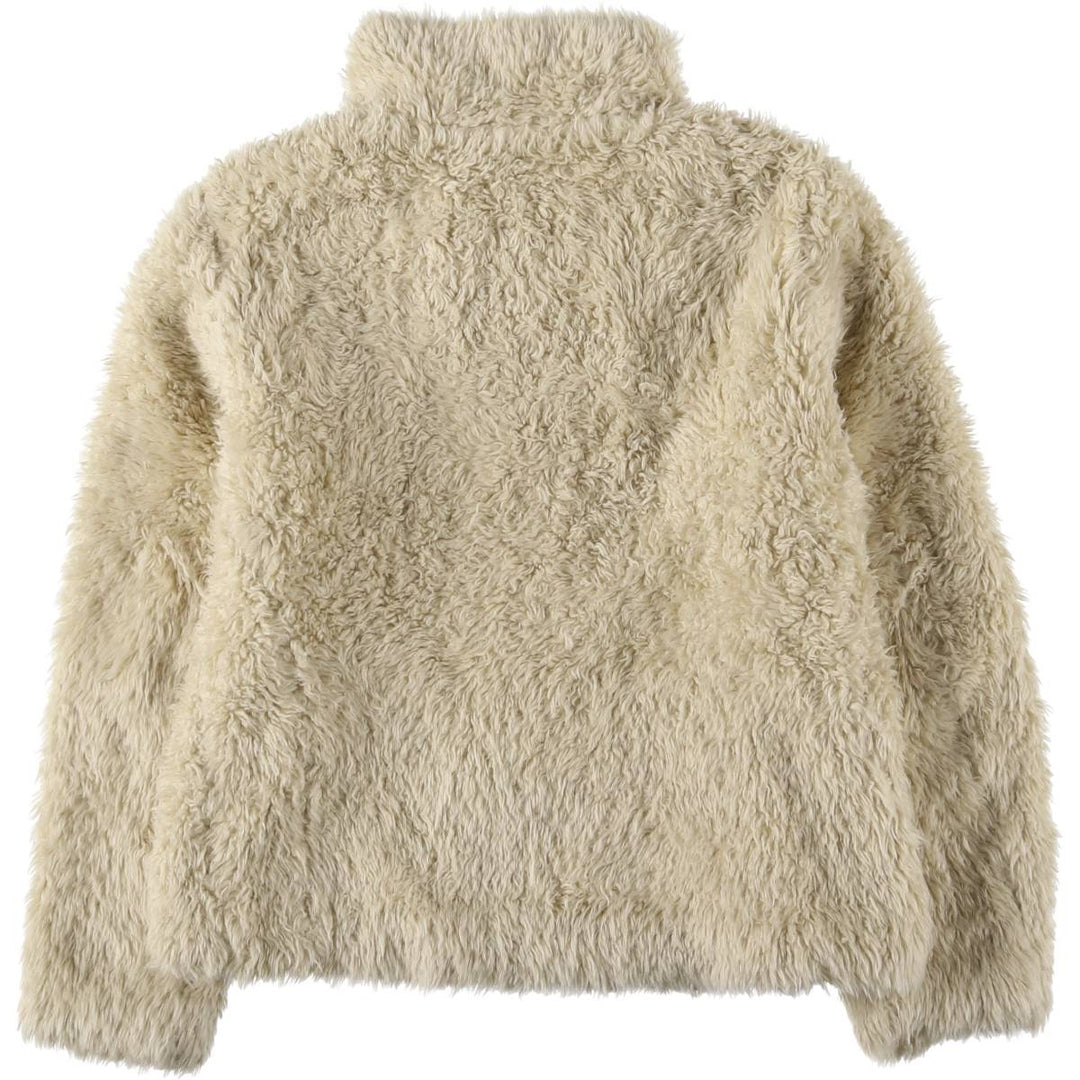 Pendleton fleece jacket, women's size M acrylic ivory Vintage Second Hand