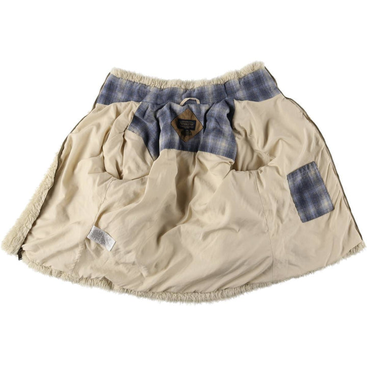 Pendleton fleece jacket, women's size M acrylic ivory Vintage Second Hand