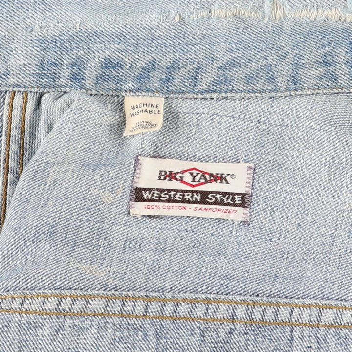 Vintage 1970'S Big Yank Western Style Denim Jacket, Women's Size Small cotton blue type Vintage Second Hand