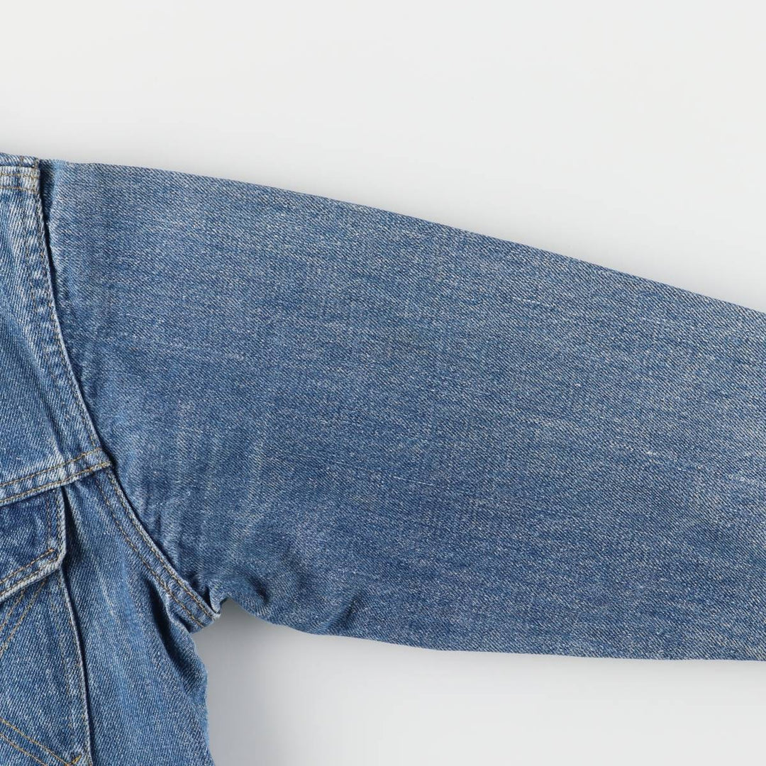 Vintage 1970'S Big Yank Western Style Denim Jacket, Women's Size Small cotton blue type Vintage Second Hand