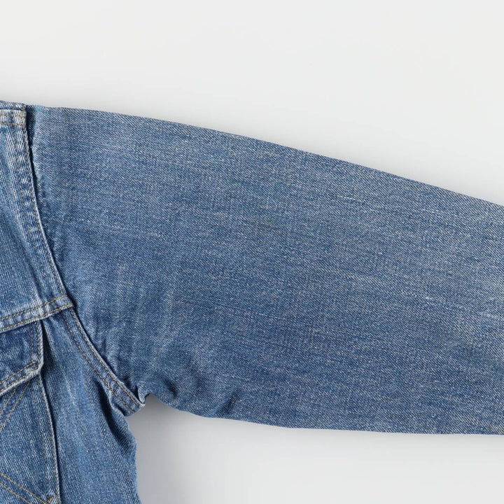 Vintage 1970'S Big Yank Western Style Denim Jacket, Women's Size Small cotton blue type Vintage Second Hand