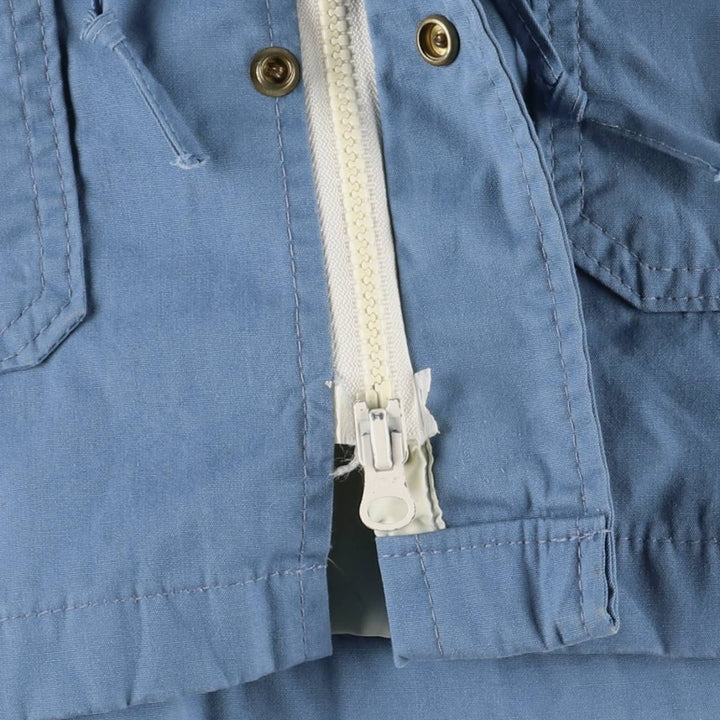 Vintage 1970'S WOOLRICH THE WOMAN jacket, size M unclear Blue type light blue Vintage Second Hand