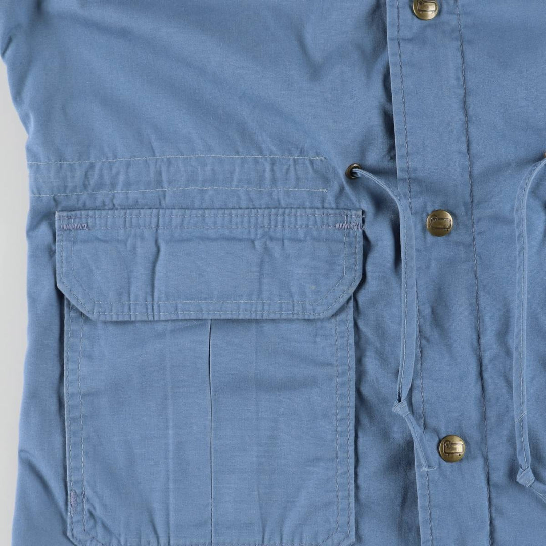 Vintage 1970'S WOOLRICH THE WOMAN jacket, size M unclear Blue type light blue Vintage Second Hand