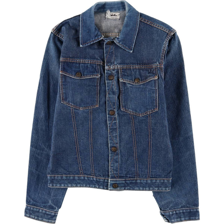 Vintage 1960'S Madewell denim jacket, size M, women's unclear blue type Vintage Second Hand