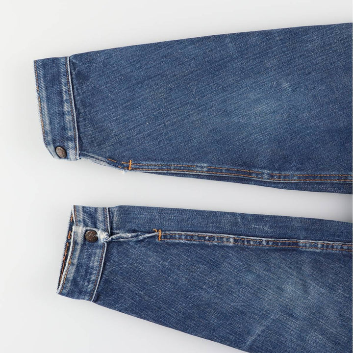 Vintage 1960'S Madewell denim jacket, size M, women's unclear blue type Vintage Second Hand