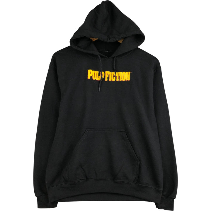 PULP FICTION Pulp Fiction Movie Sweatshirt Pullover Hoodie, Women's Size S cotton black type Vintage Second Hand