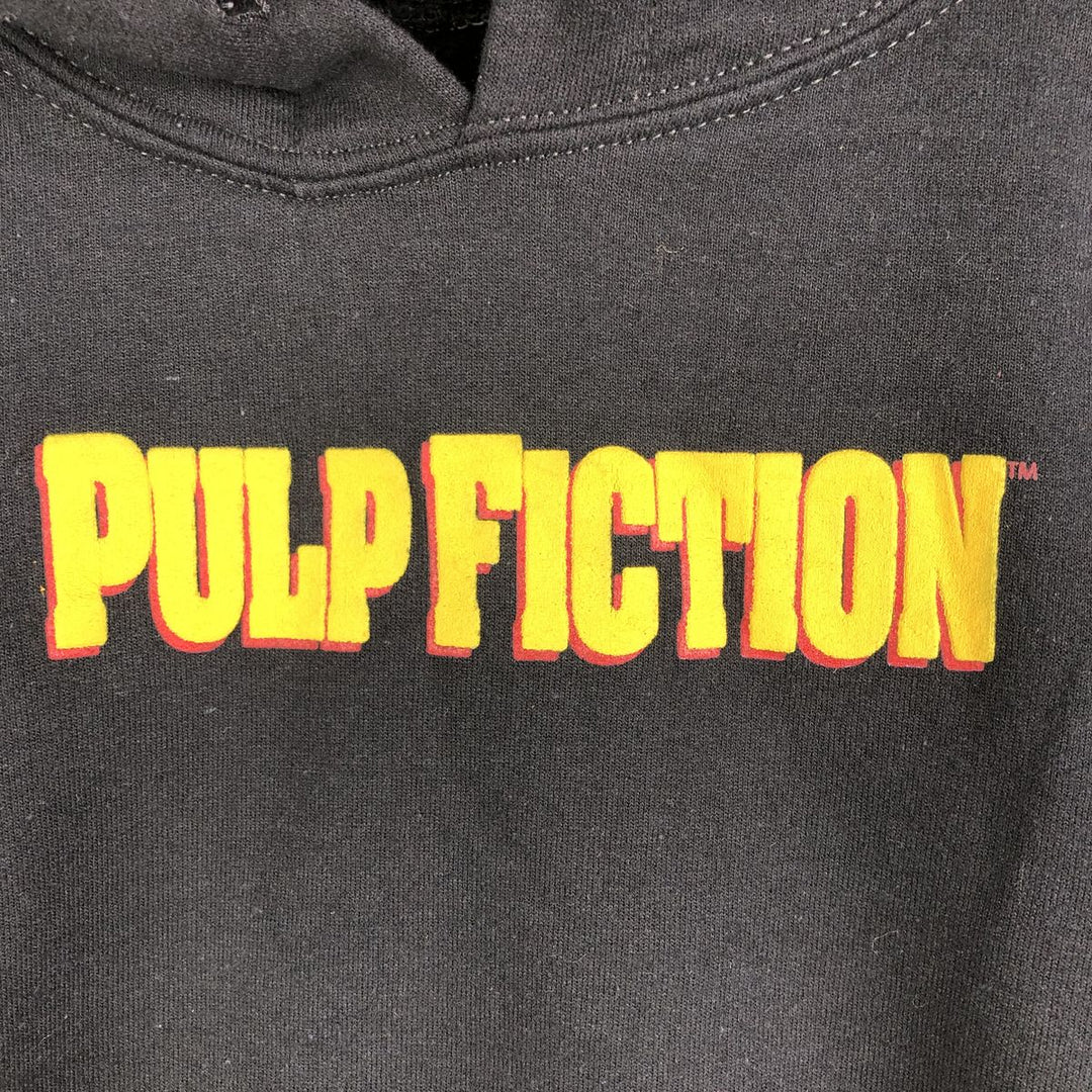 PULP FICTION Pulp Fiction Movie Sweatshirt Pullover Hoodie, Women's Size S cotton black type Vintage Second Hand