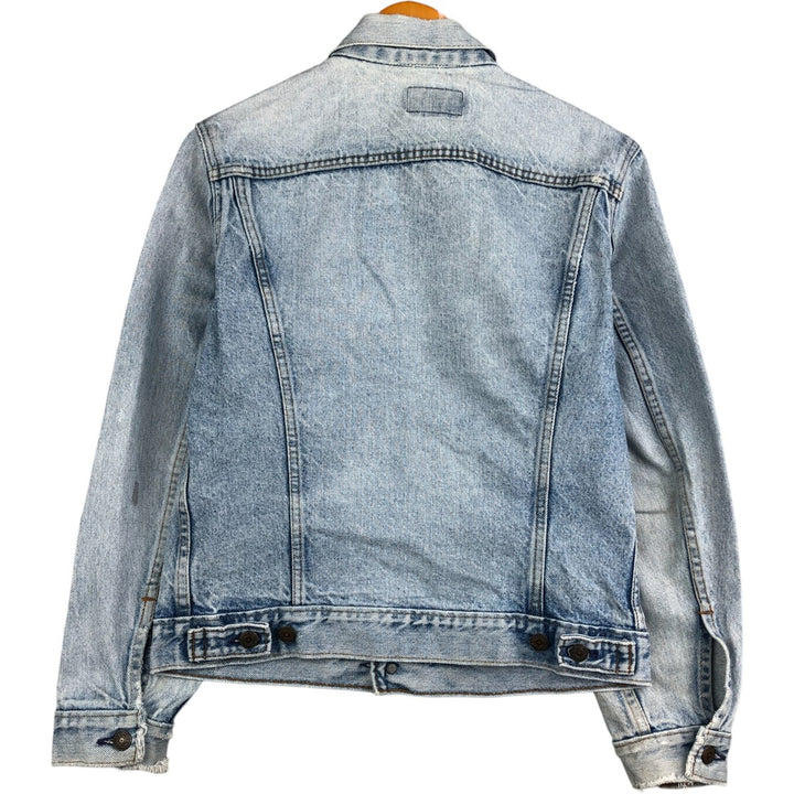 Vintage Levi's denim jacket, made in the USA, size S, men's. cotton blue type Vintage Second Hand