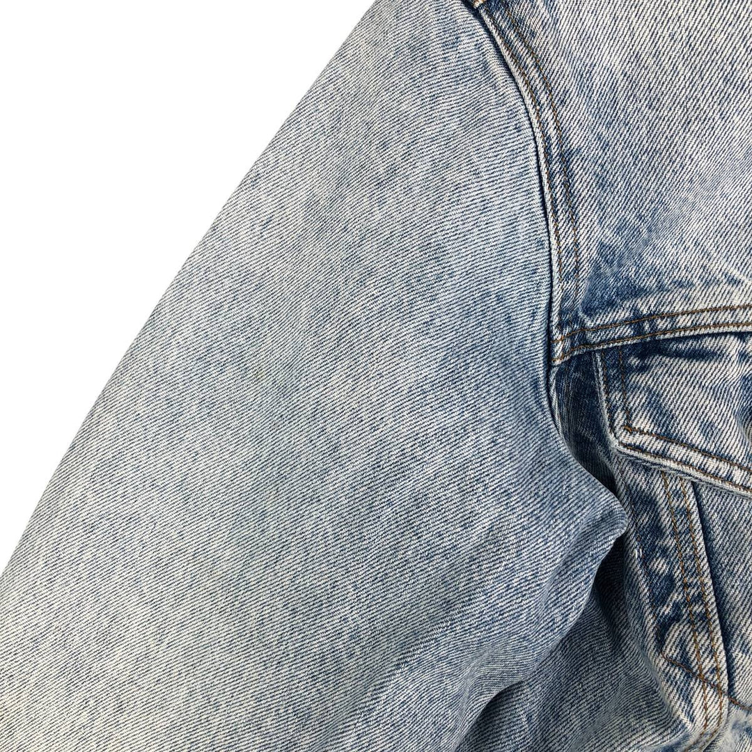 Vintage Levi's denim jacket, made in the USA, size S, men's. cotton blue type Vintage Second Hand