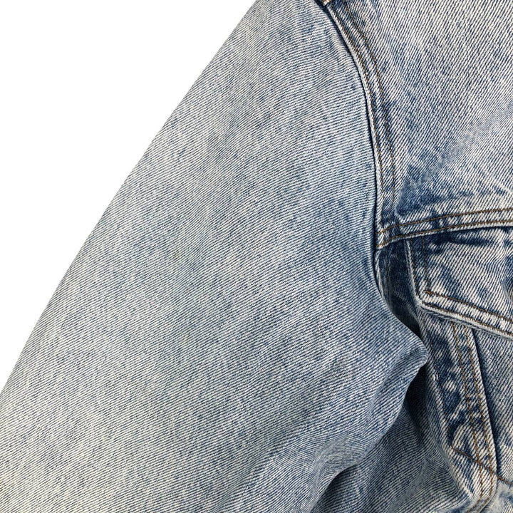 Vintage Levi's denim jacket, made in the USA, size S, men's. cotton blue type Vintage Second Hand