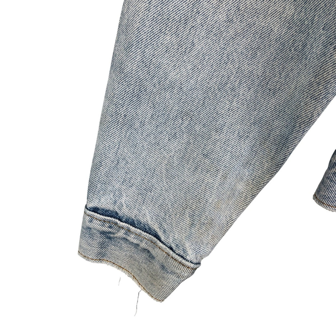 Vintage Levi's denim jacket, made in the USA, size S, men's. cotton blue type Vintage Second Hand